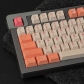 Orange Boi GMK 104+32 Full PBT Dye Sublimation Keycaps for Cherry MX Mechanical Gaming Keyboard 64 87 96 104